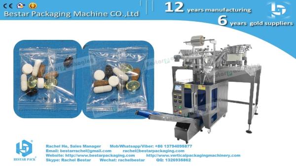 Drywall nails packaging machine automatic counting orbital location type
