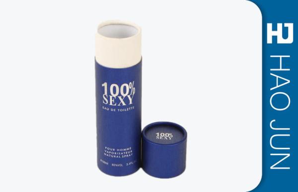 Custom Printing Glossy Round Packaging Boxes , Cylinder Mailing Tubes For Sex Toy