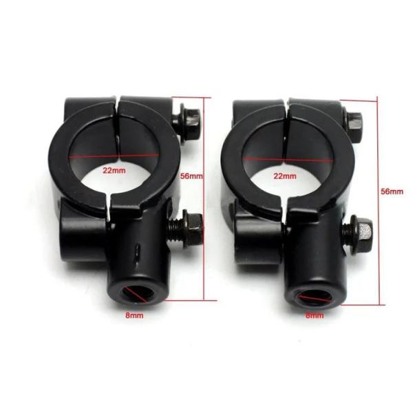 Universal Handlebar Rear View Mirror for Scooter Electric Bike Motorcycle Make Sample