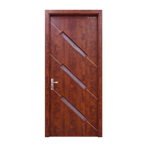 Modern WPC Glass Door with 200000 Sets Per Year Production Capacity and 600mm Width for Eco-Friendly Spaces
