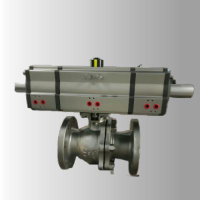 3 Position 180 Degree Pneumatic Actuator 3 Way Pneumatic Rotary Actuator Dual Acting