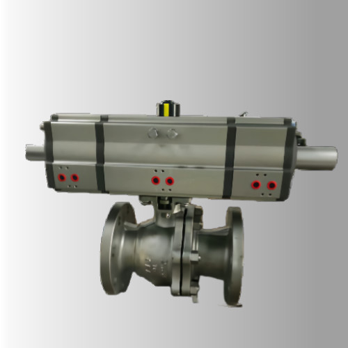 OEM 3 Position Pneumatic Rotary Actuator 180 Degree 3 Way Actuator Dual Acting