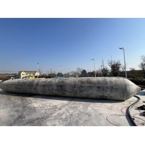 Black Heavy Duty Inflatable Marine Airbags with Pressure Range 0.2-0.4Mpa