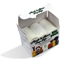 Les sacs biodégradables de dunette de chien de Flushable, la terre 2.5kg ont évalué les sacs compostables