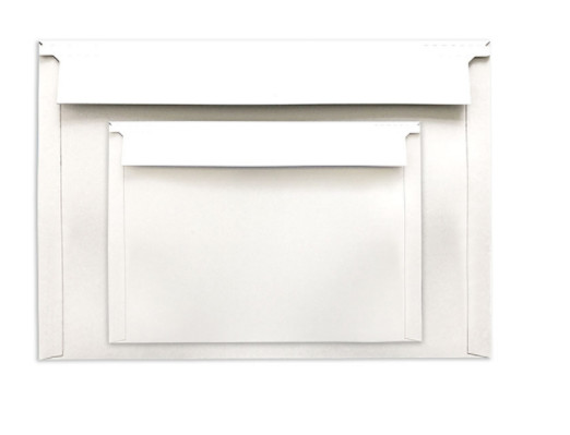 Custom Printing Hard Board Backed Envelopes Debossed / Embossed Optional