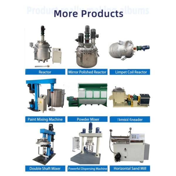 Double Planetary Mixer for Silicon Polyurethane Sealant and Viscous Liquid Processing