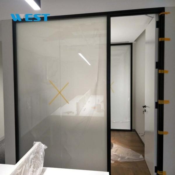 Dark Grey Customize PDLC Self Adhesive Film Explosion Proof Easy Installation
