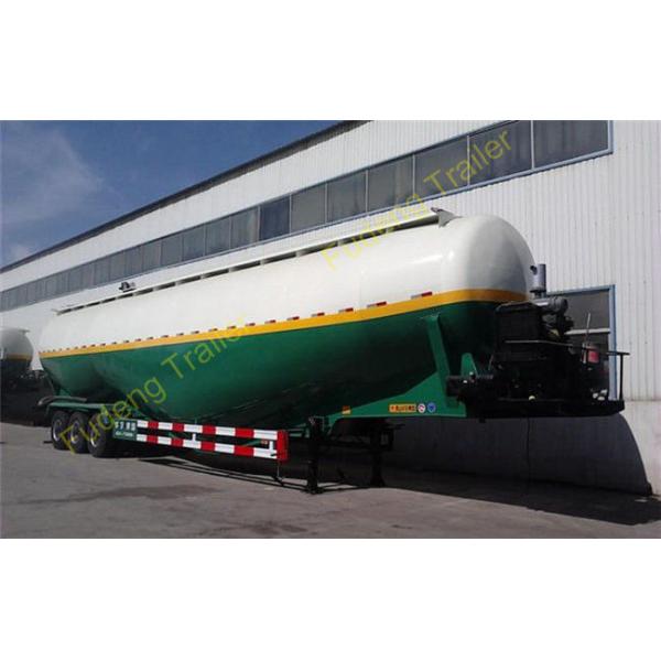 50 Cm Dry Bulk Carriers Bulk Cement Tanker Trailer , Cement Tank Trailer