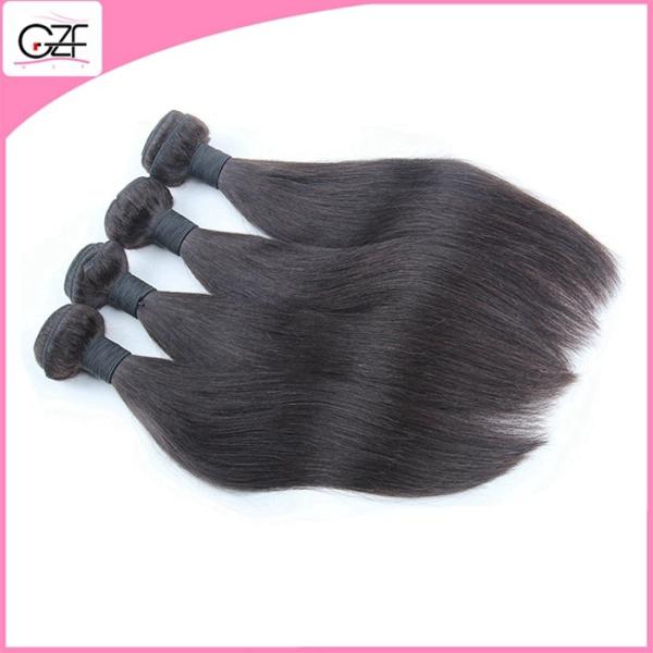 7A 4 pcs Virgin Straight Hair Can Be Mixed Length Malaysian Straight Hair with Closure