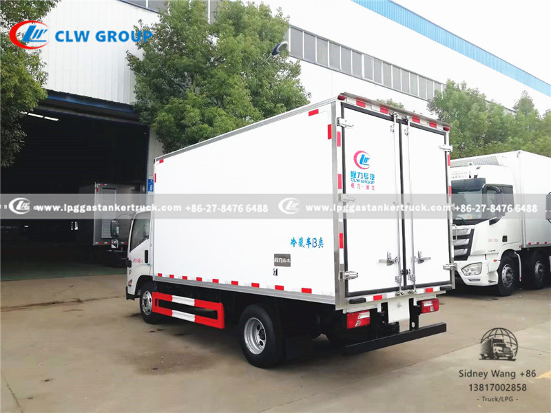 Доставка напитков Van Тележки Для JMC 4X2 Небольш Refrigerated