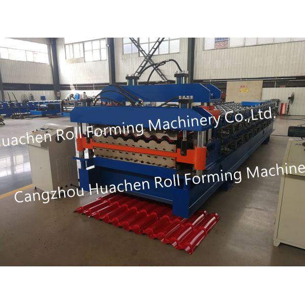 Hot Sale Tuff Rib Metal Roofing Making Machine with Pre-Cutter Max Rib AG Panel Roll Forming Machine