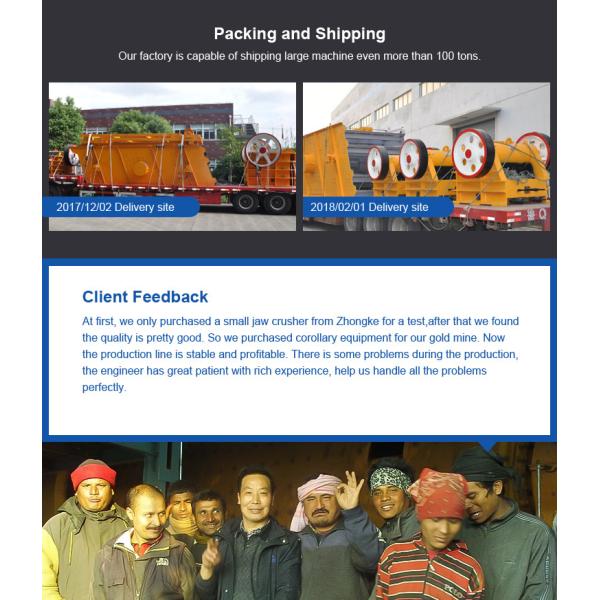 Глубокая задавливая дробилка небольшой челюсти полости 20t/H портативная каменная