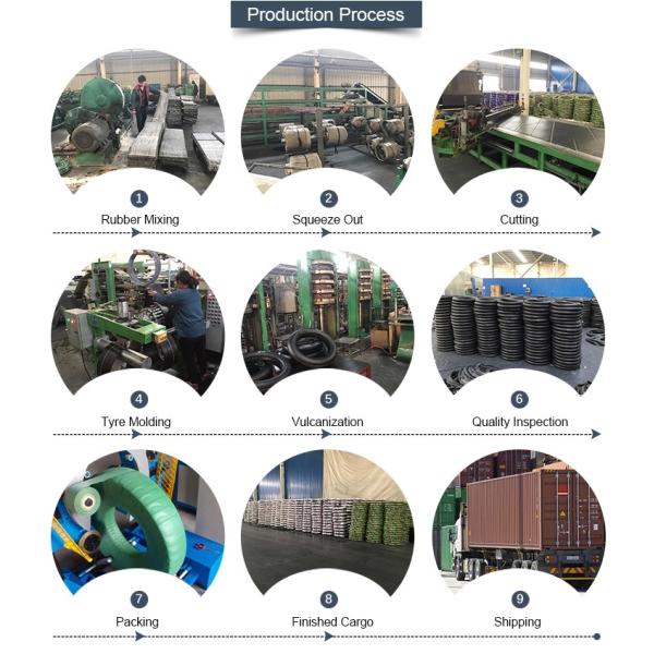 Motorcycle Tires for Motorcycle Tyre Manufacturers 110/90-17 High Production Capacity