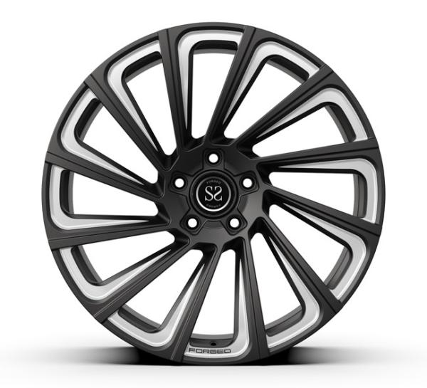 23inch 23 X 11 Forged Monoblock Rims Matte Black Milled Mercedes Benz G Class Wheels
