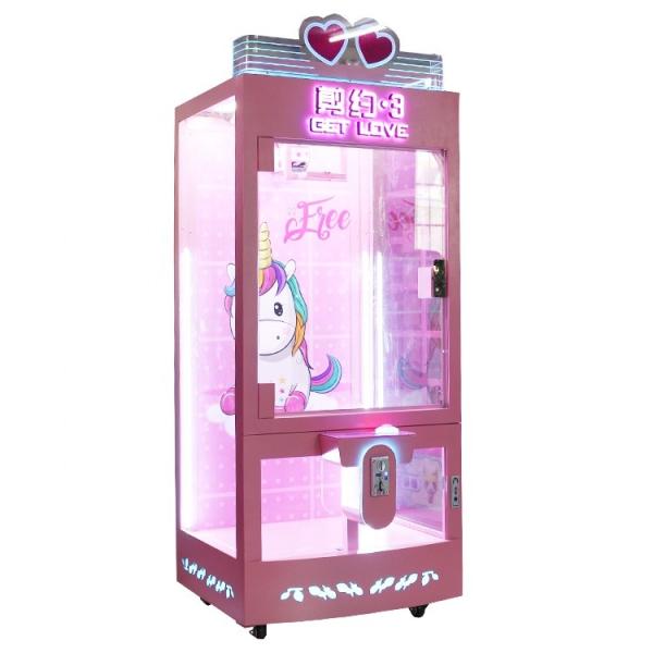 Cut Ur Prize Big Toys Vending Machine Iron+ Glass Material  12 Months Warranty