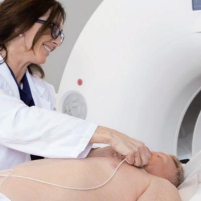Eletrodos de monitorização de ECG descartáveis de tecido não tecido para hospital