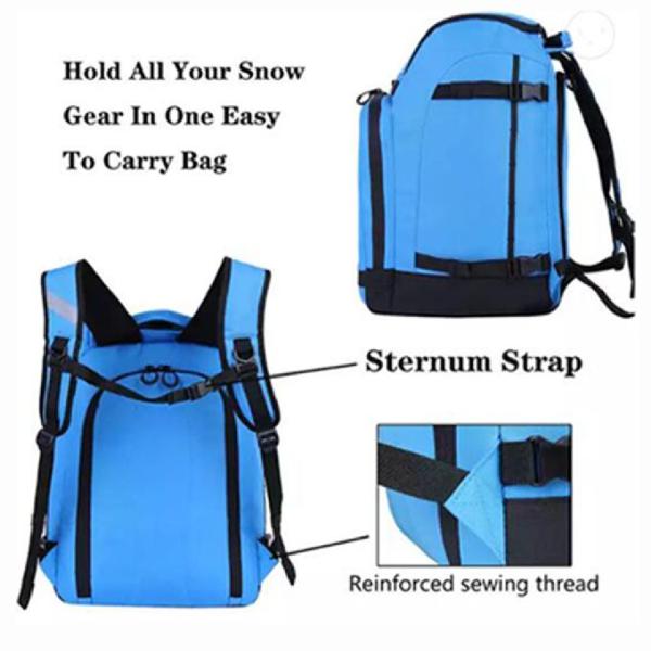 ботинок катания на лыжах нейлона 600D кладет ботинки в мешки сноуборда путешествует сумка для катаясь на лыжах аксессуаров