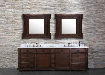 Luxuious Custom Bathroom Vanity Tops White Color With Undermount Sink