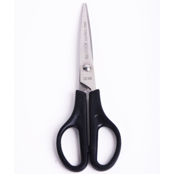 Wholesale multipurpose reliable quality 6.5 inch students black scissors