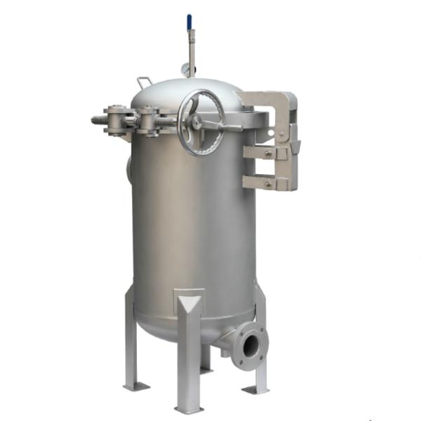 SUS304 316L SS PP Filter Bag Housing 4 Растворитель с BSP Тип фланца