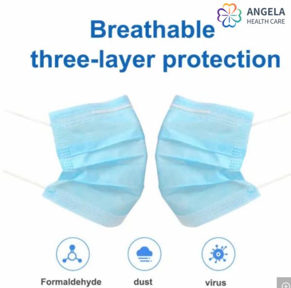 CE,FDA,ISO13485 Disposable Nonwoven Surgical Facemask/Medical Nonwoven Facemask