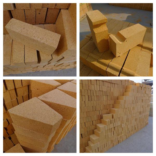Dry Pressed Insulating Refractory Brick Kiln Fired Clay Bricks Low Porosity Fireclay Bricks