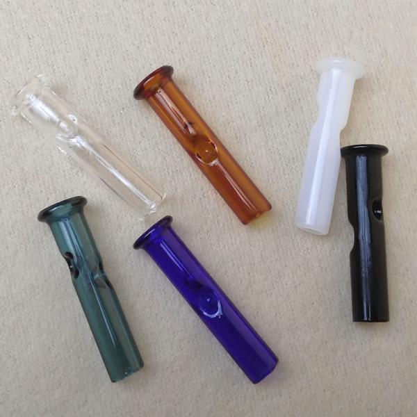 Blue Glass Bong Attachment Heady Dry Herb Cypress Phuncky Holder