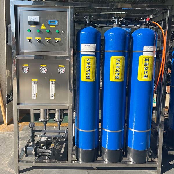 0.5 тонн Три резервуара завода обратного осмоса для для опреснения морской воды