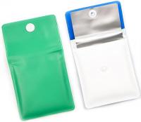 Cigarette Ash Pouch Compact Fireproof Odorless de PVC d'OEM EVA Pocket Ashtray Portable