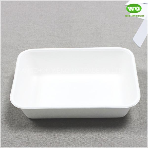 400ml Disposable Sugarcane Bagasse Potato Tray-High Quality Biodegradable Tableware/Disposable Sugarcane Tray Supplier