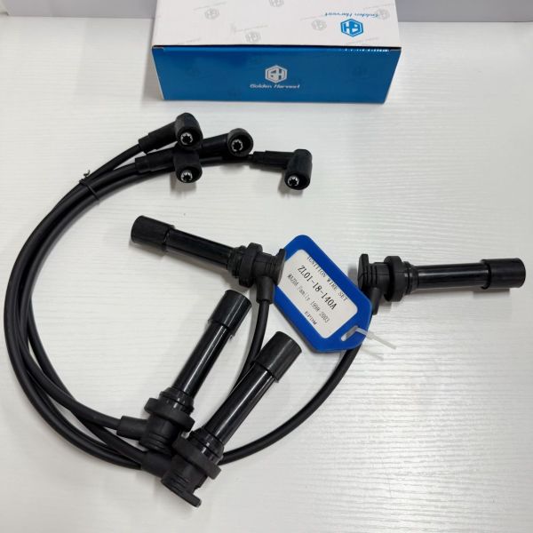 ZL01-18-140A EPDM Auto Ignition Cable For MAZDA Family 1998-2003 Car