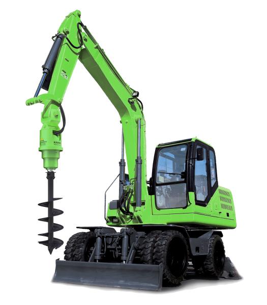 High-Efficiency Max Torque 5477 nm Hydraulic Earth Auger for Fast and Precise Drilling