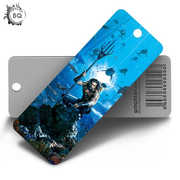 0.6mm Pet Deep & Flip Effect Fancy 3D Lenticular Bookmark for Advertisement
