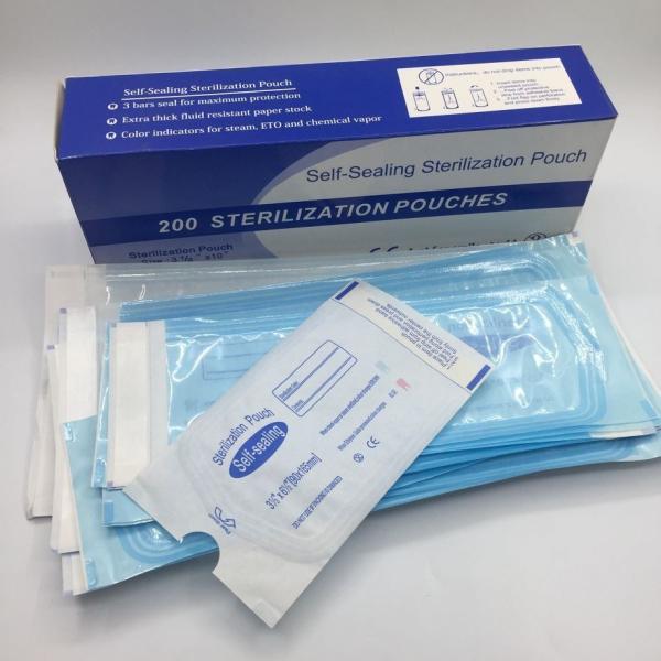 Medical Dental Self Sealing Sterilisation Pouches for packaging use