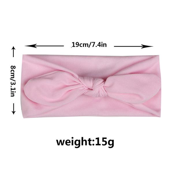 Black Green Red Bow Headband Children Hair Accessory Logo Customized