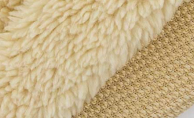 Одно 100% полиэстер связанное стороной бархата имитационное овечки шерстей ткани 150Cm 180G