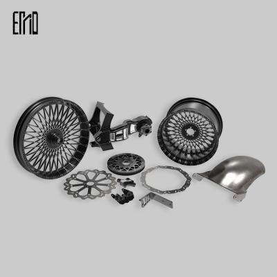 SA0033 Motorcycle Single Arm Complete Kit Fit Softail 2007-2017/2017-2023 Anodized