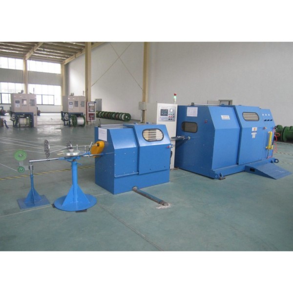Noiseless Cable Laying Equipment Single Twist Machine PE PVC Core Wire
