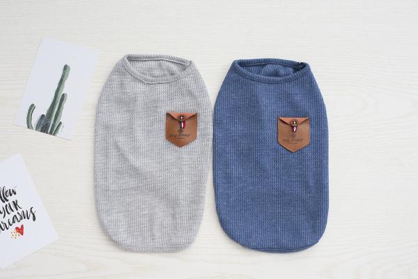 Fitwarm  Handsome Chic Waffle Onesies Cotton Dog And Cat Clothes