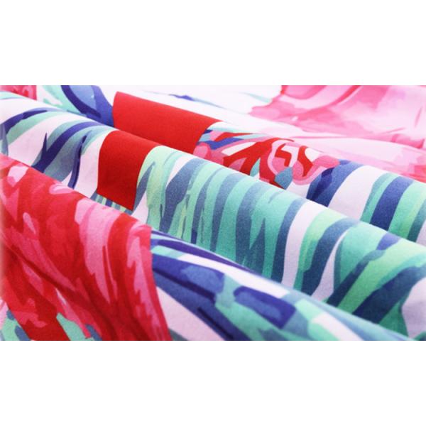 Knitted Sublimated Beach Towels Dense Terrt Strong Water Absorbability