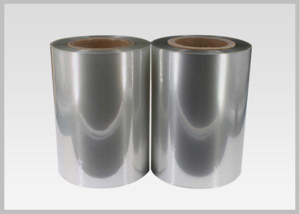 Transparent Clear Film Roll , PETG Printed Shrink Film  For Plastic Bottle Package