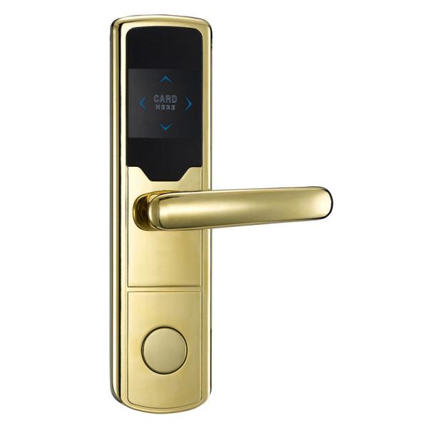 High Security Software Management System RF Hotel Door Lock Electronic Door Latches