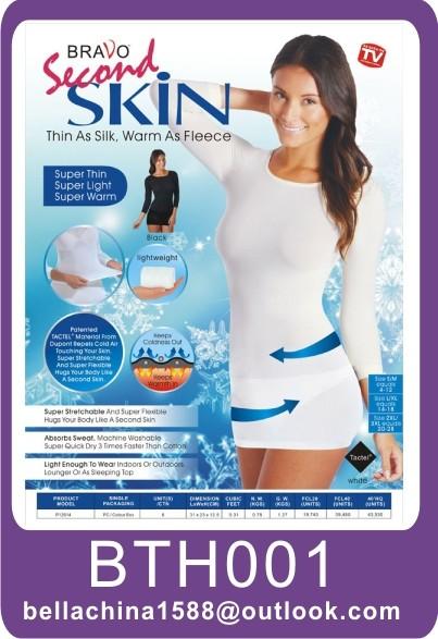 Best thermal underwear  Thermal Top for women long sleeve tops for women 100% tactel