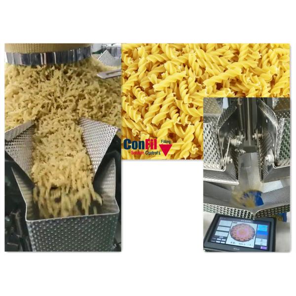 Weigher Multihead веся машины Multihead для быстрого хода машины завалки Rotini макаронных изделий