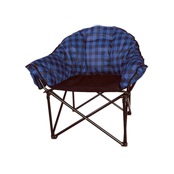 PE Coated Folding Indoor Padded Chair 600D Polyester