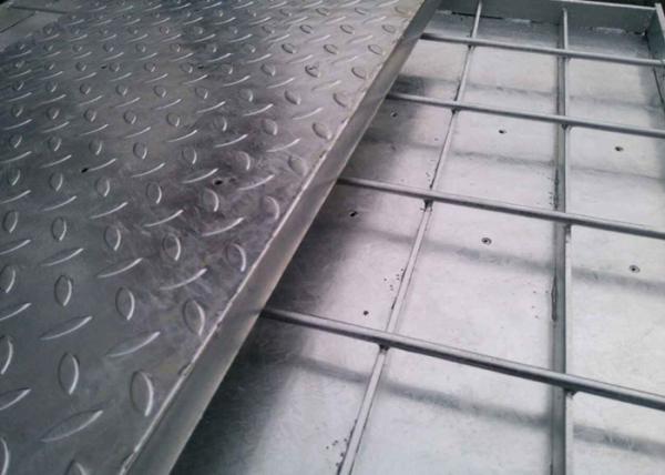 grelha grating do composto 15-W-4/de aço inoxidável de aço da malha com placa do verificador