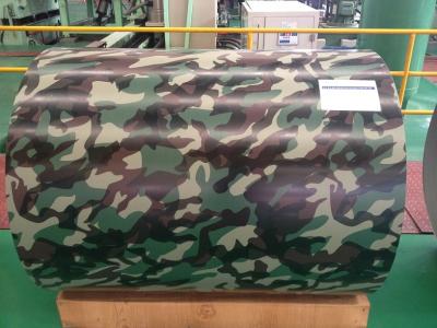 Camuflagem Printech bobina revestida a cores PPGI 0,5 mm * 1200 mm Z150 PVDF DX51D