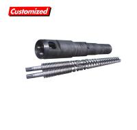 Conjunto de barril de parafuso de aço inoxidável para usinagem de precisão com nitruração extrudida