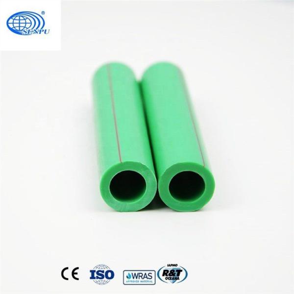 Light Weight Anti Erosion PPR Green Pipe 40mm 50mm For Drainage System