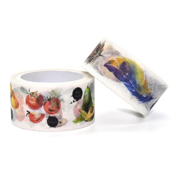 Красочная оптовая таможня напечатала клейкую ленту дизайна держателя ленты Washi милую животную